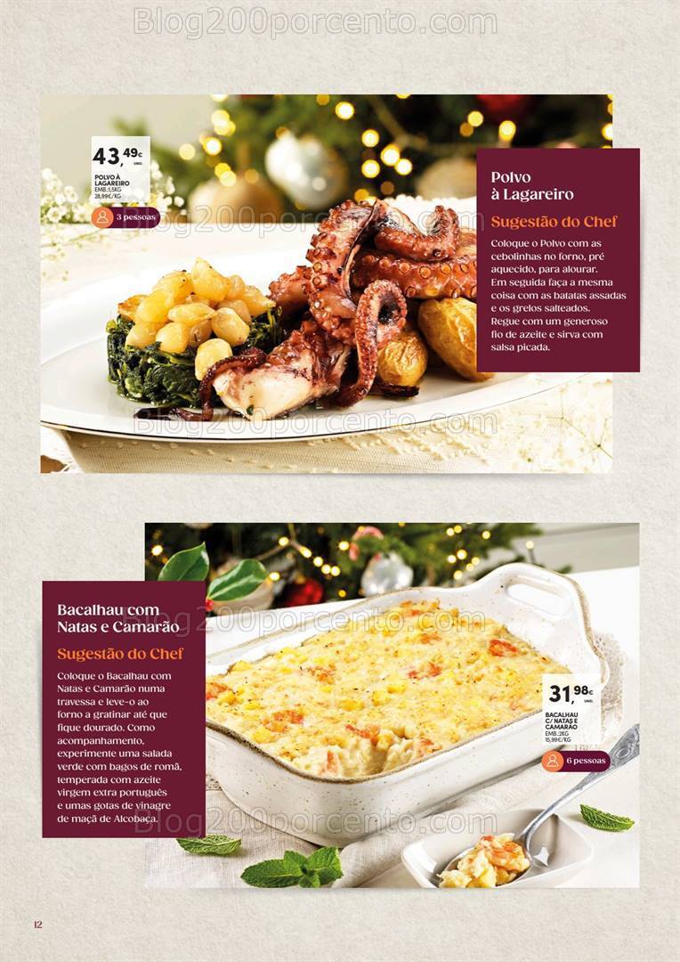 Antevisão Folheto CONTINENTE Take Away Natal Promoções de 31 outubro a 31 dezembro