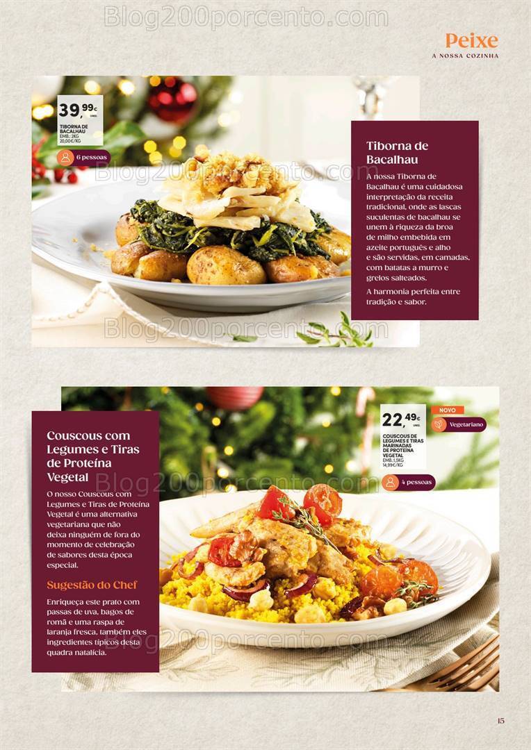 Antevisão Folheto CONTINENTE Take Away Natal Promoções de 31 outubro a 31 dezembro