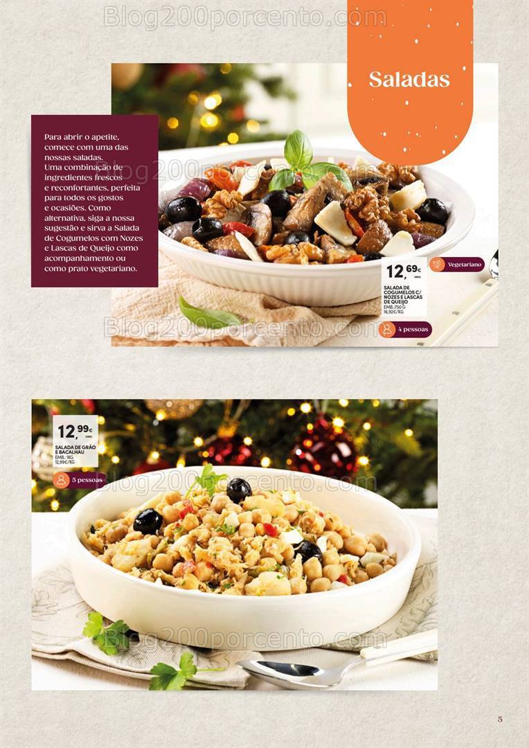 Antevisão Folheto CONTINENTE Take Away Natal Promoções de 31 outubro a 31 dezembro