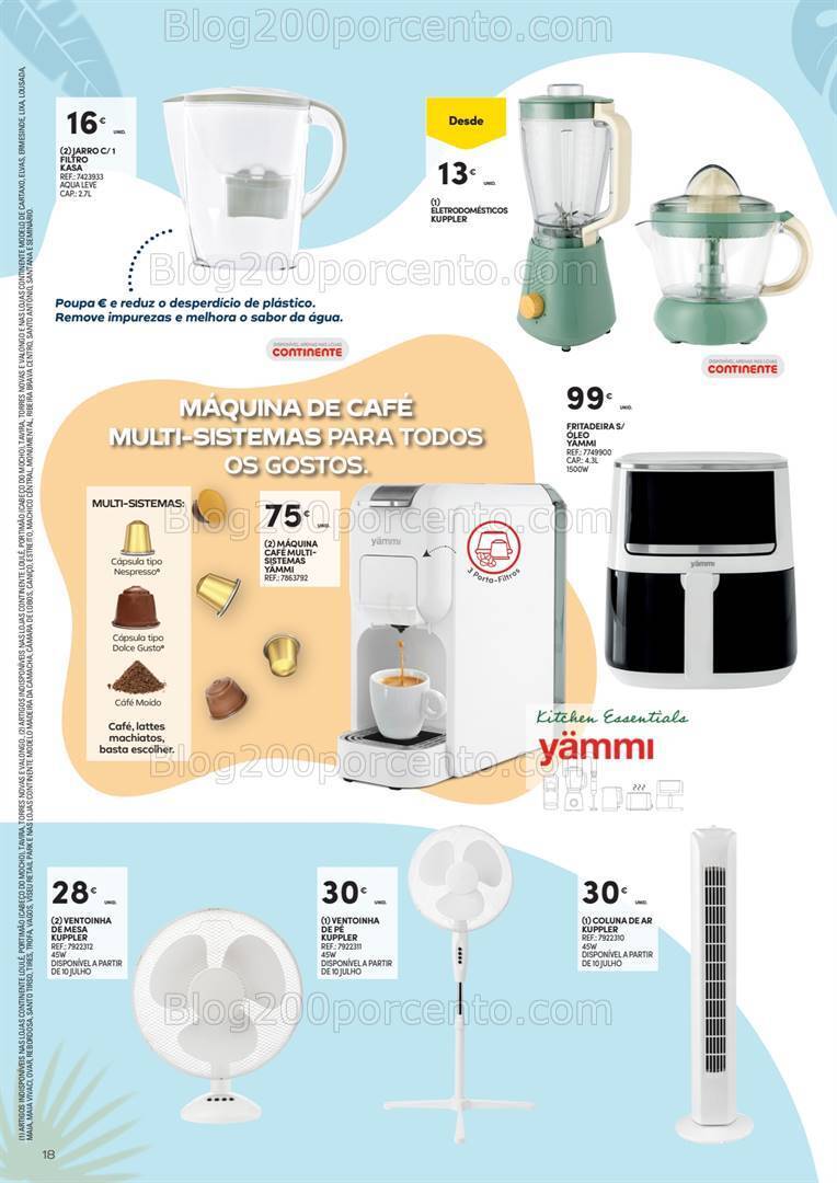 Antevisão Folheto CONTINENTE Verão Promoções de 25 junho a 28 julho