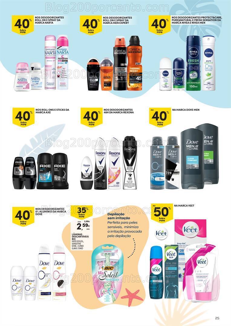 Antevisão Folheto CONTINENTE Verão Promoções de 25 junho a 28 julho