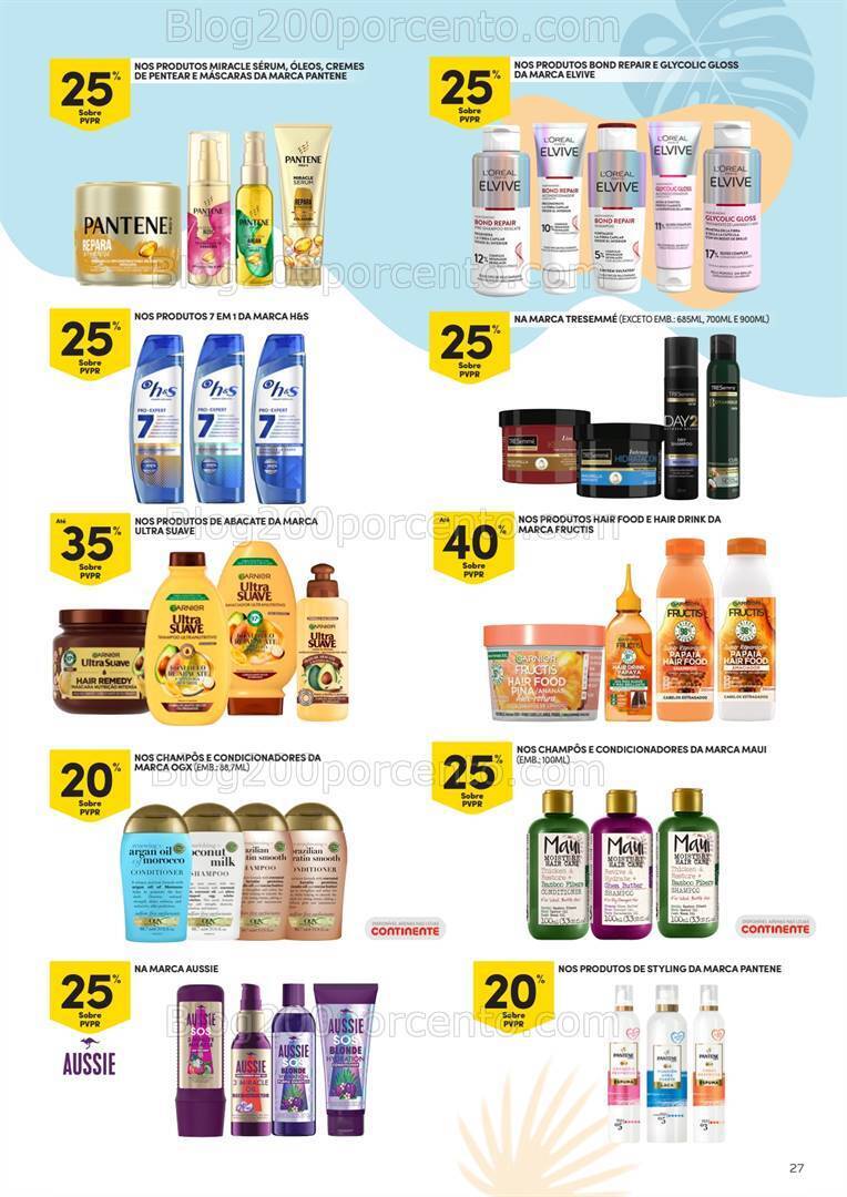 Antevisão Folheto CONTINENTE Verão Promoções de 25 junho a 28 julho