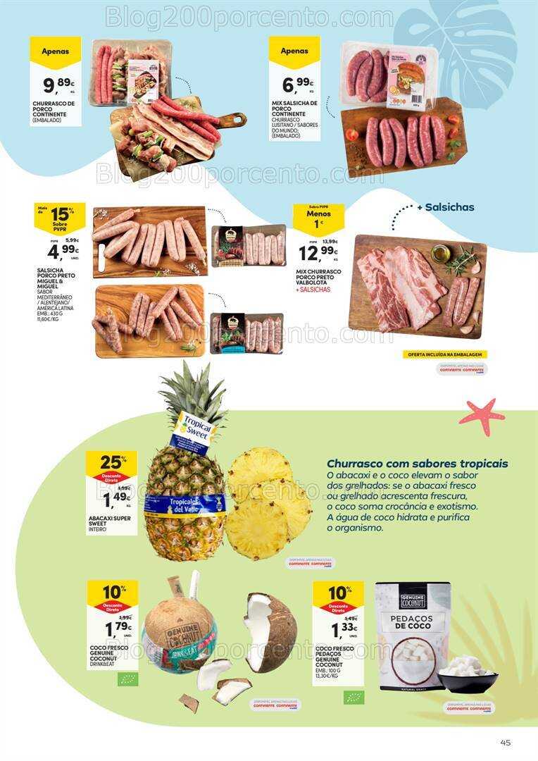 Antevisão Folheto CONTINENTE Verão Promoções de 25 junho a 28 julho