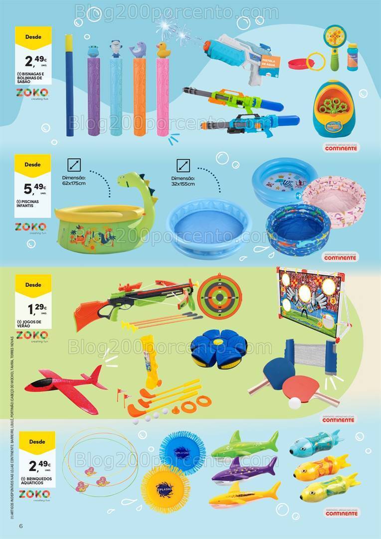 Antevisão Folheto CONTINENTE Verão Promoções de 25 junho a 28 julho