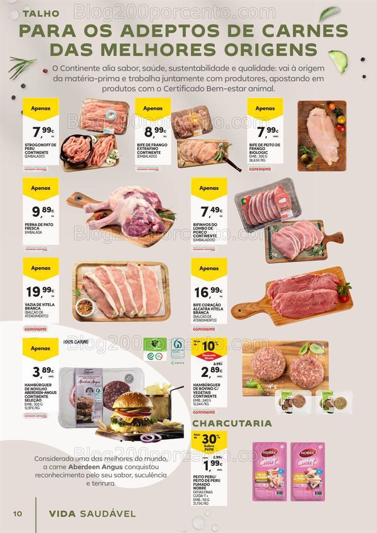 Antevisão Folheto CONTINENTE Vida Saudável Promoções de 30 abril a 12 maio
