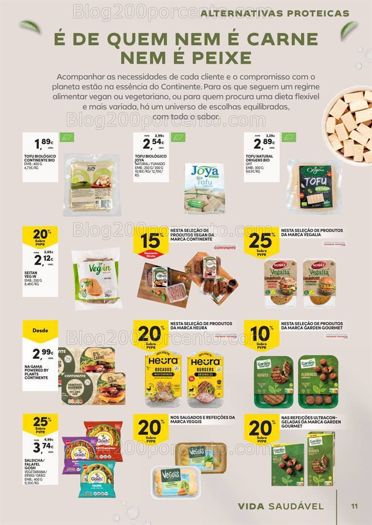 Antevisão Folheto CONTINENTE Vida Saudável Promoções de 30 abril a 12 maio