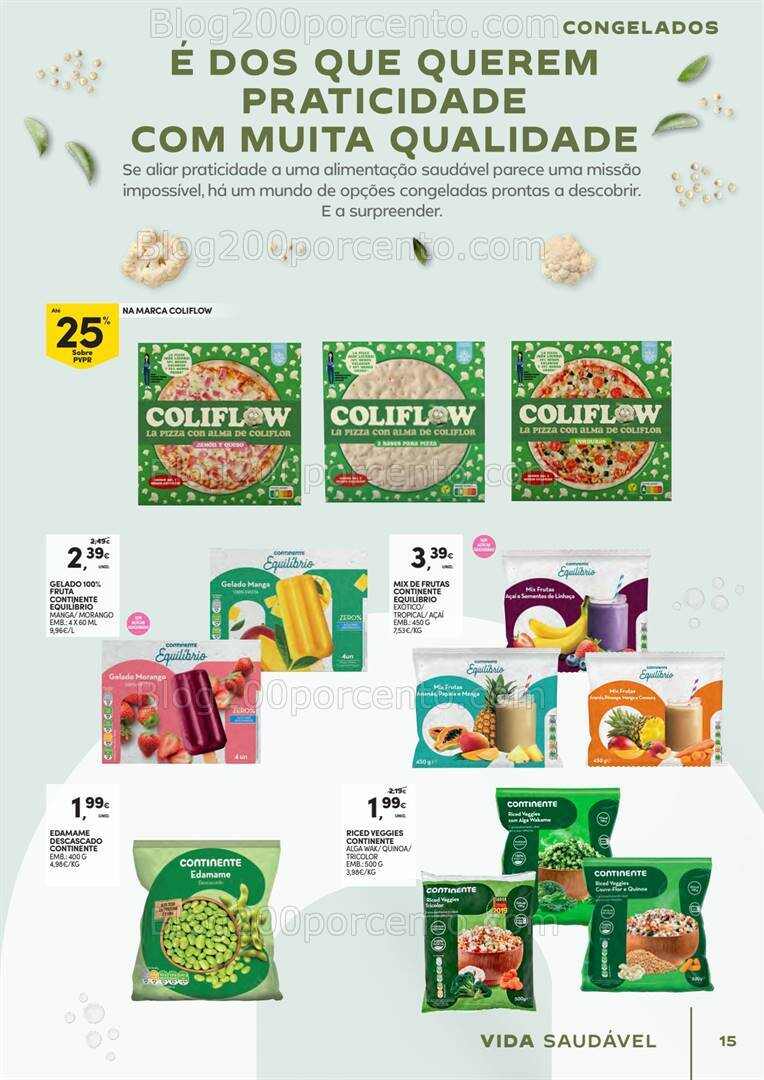 Antevisão Folheto CONTINENTE Vida Saudável Promoções de 30 abril a 12 maio
