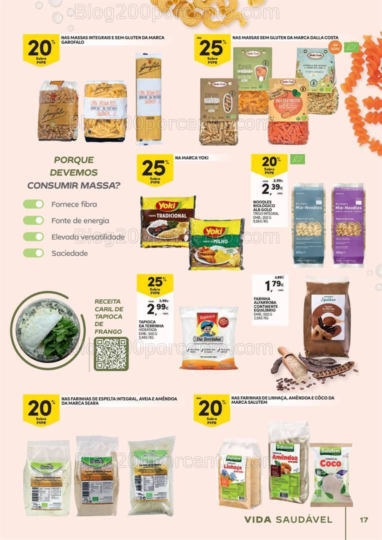 Antevisão Folheto CONTINENTE Vida Saudável Promoções de 30 abril a 12 maio