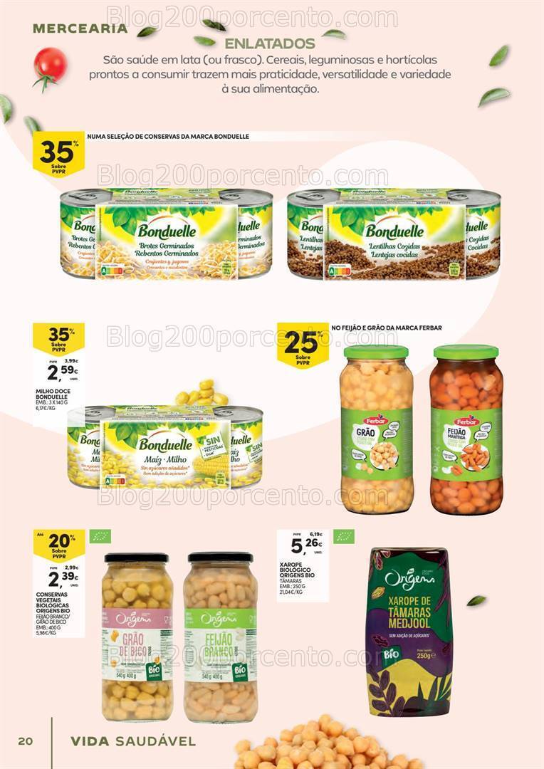 Antevisão Folheto CONTINENTE Vida Saudável Promoções de 30 abril a 12 maio