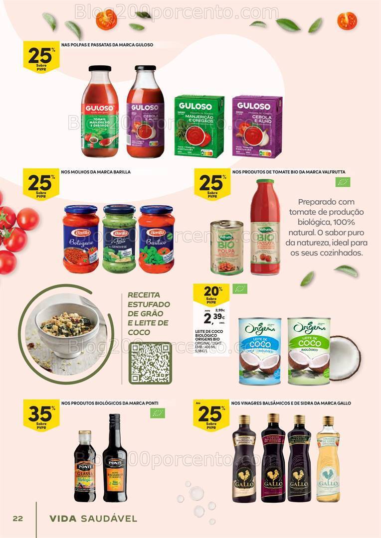 Antevisão Folheto CONTINENTE Vida Saudável Promoções de 30 abril a 12 maio