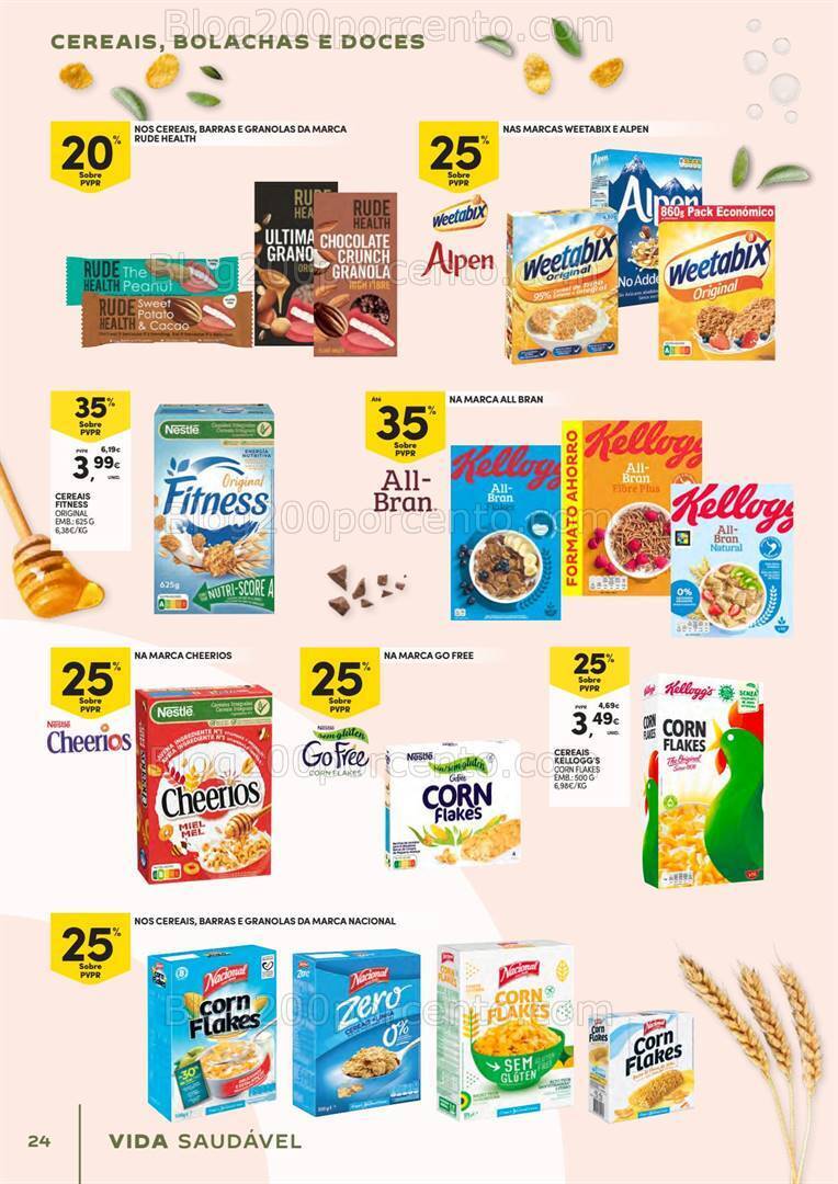 Antevisão Folheto CONTINENTE Vida Saudável Promoções de 30 abril a 12 maio