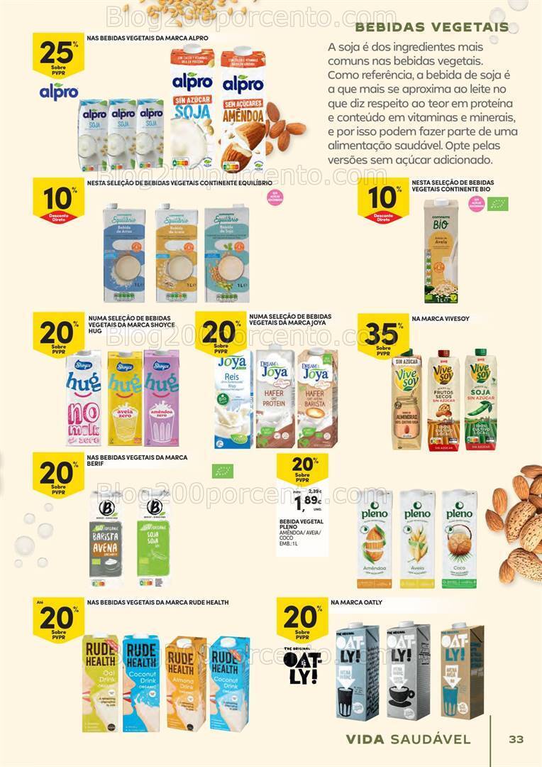 Antevisão Folheto CONTINENTE Vida Saudável Promoções de 30 abril a 12 maio