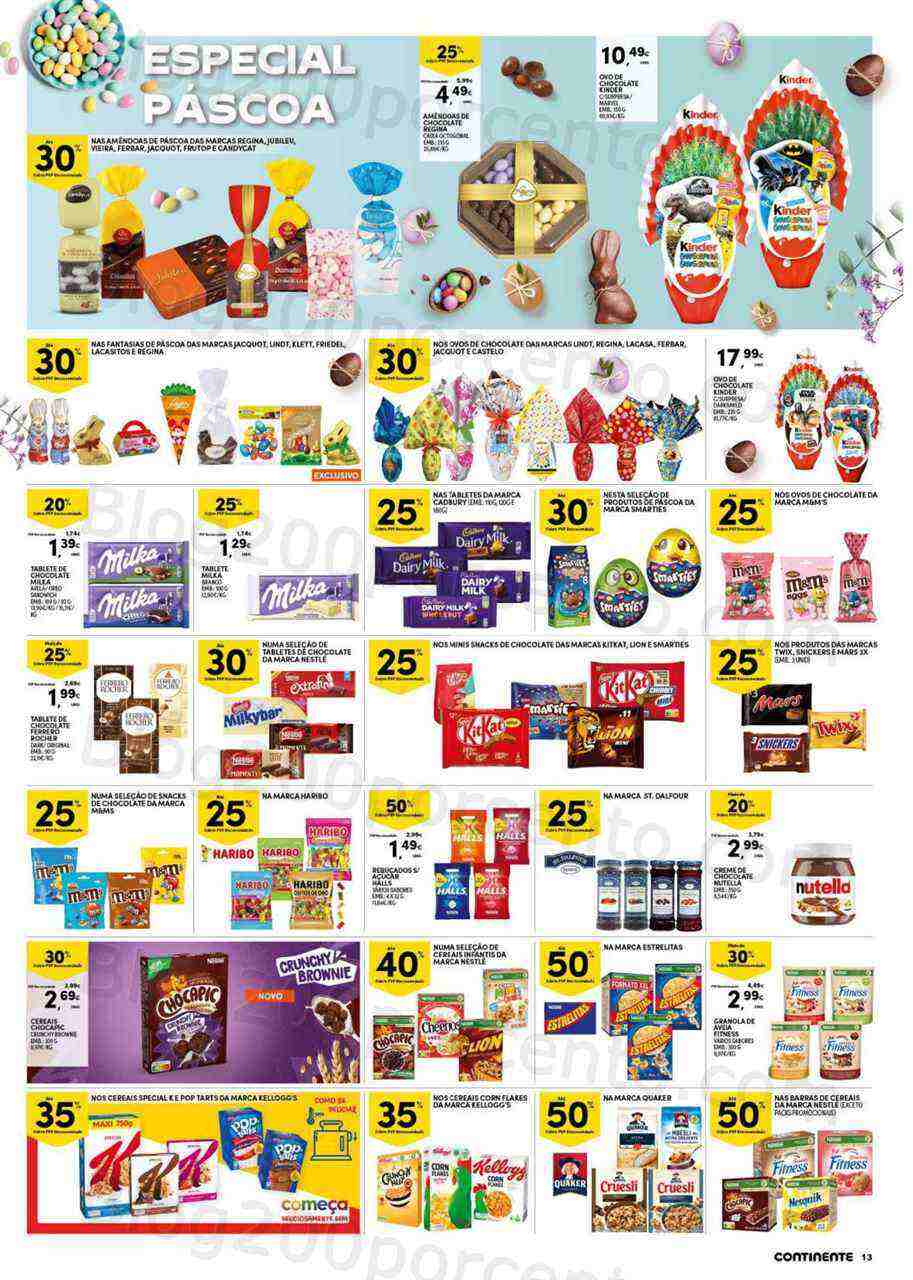 Antevisão Folheto CONTINENTE Promoções de 14 a 20 março