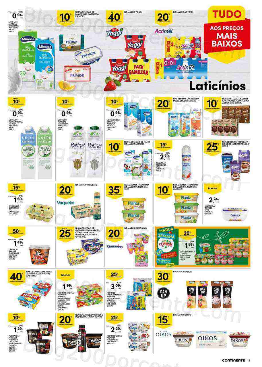 Antevisão Folheto CONTINENTE Promoções de 14 a 20 março