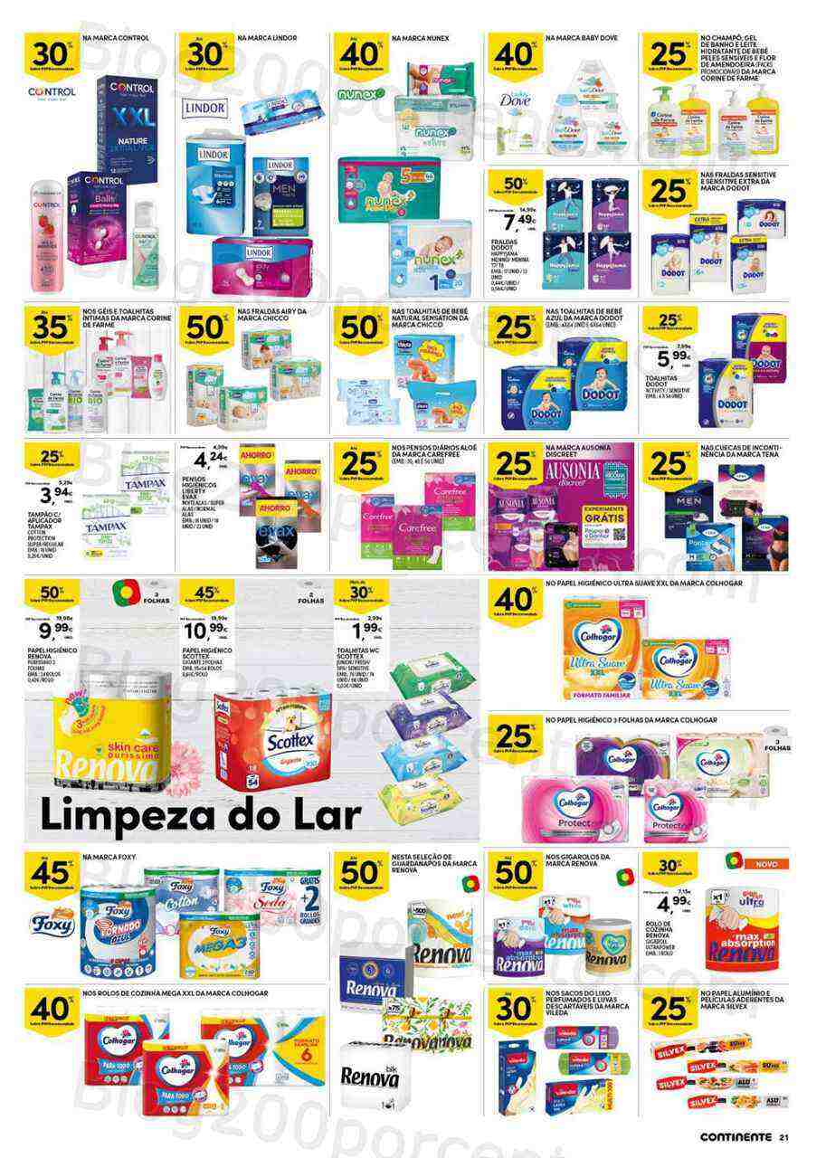 Antevisão Folheto CONTINENTE Promoções de 14 a 20 março