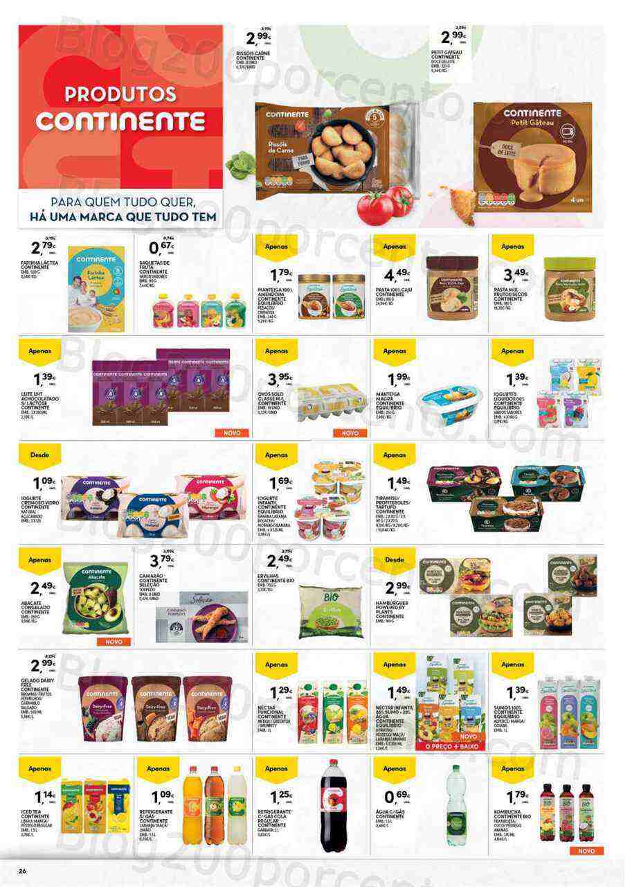 Antevisão Folheto CONTINENTE Promoções de 14 a 20 março