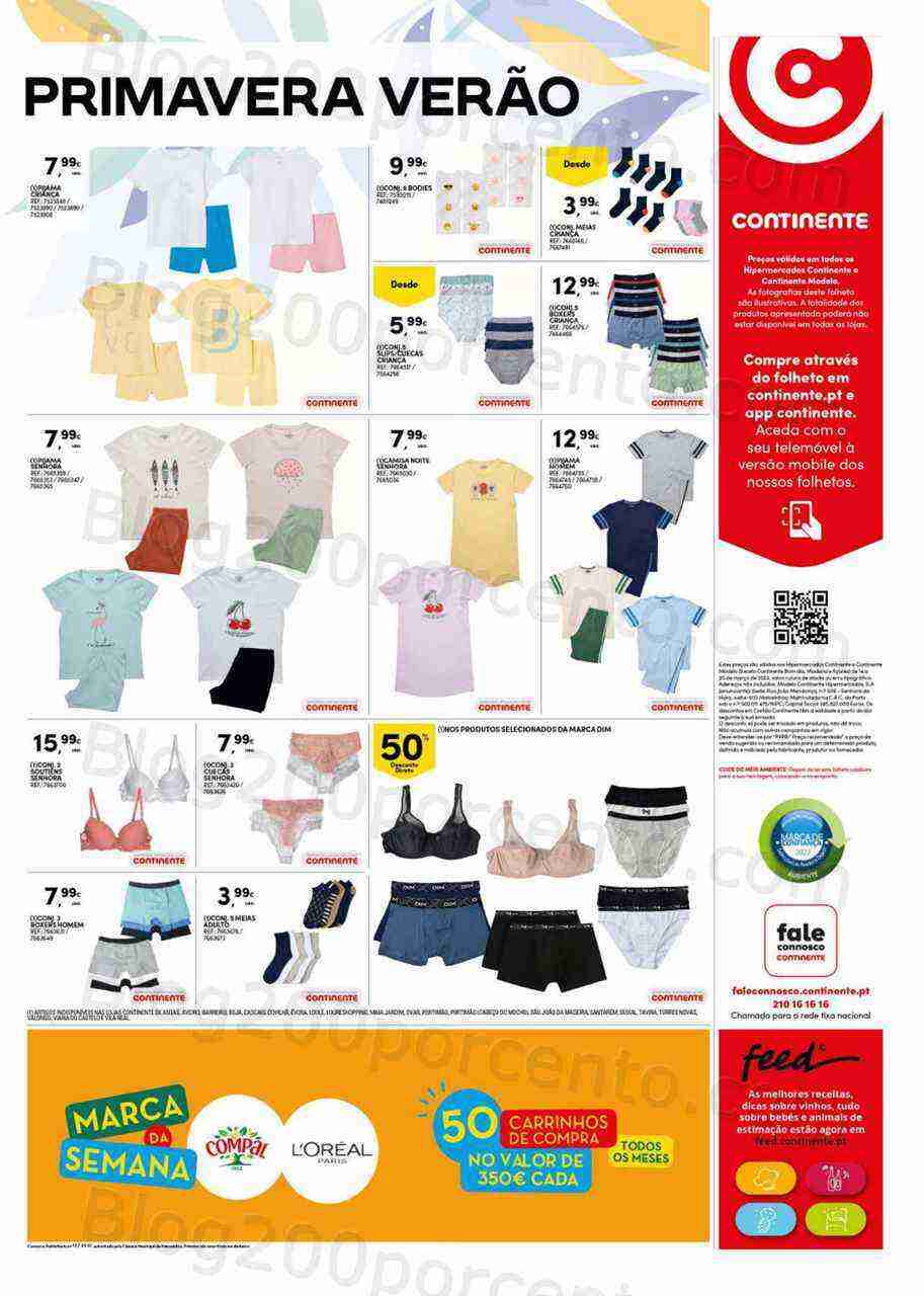 Antevisão Folheto CONTINENTE Bazar Promoções de 14 a 20 março