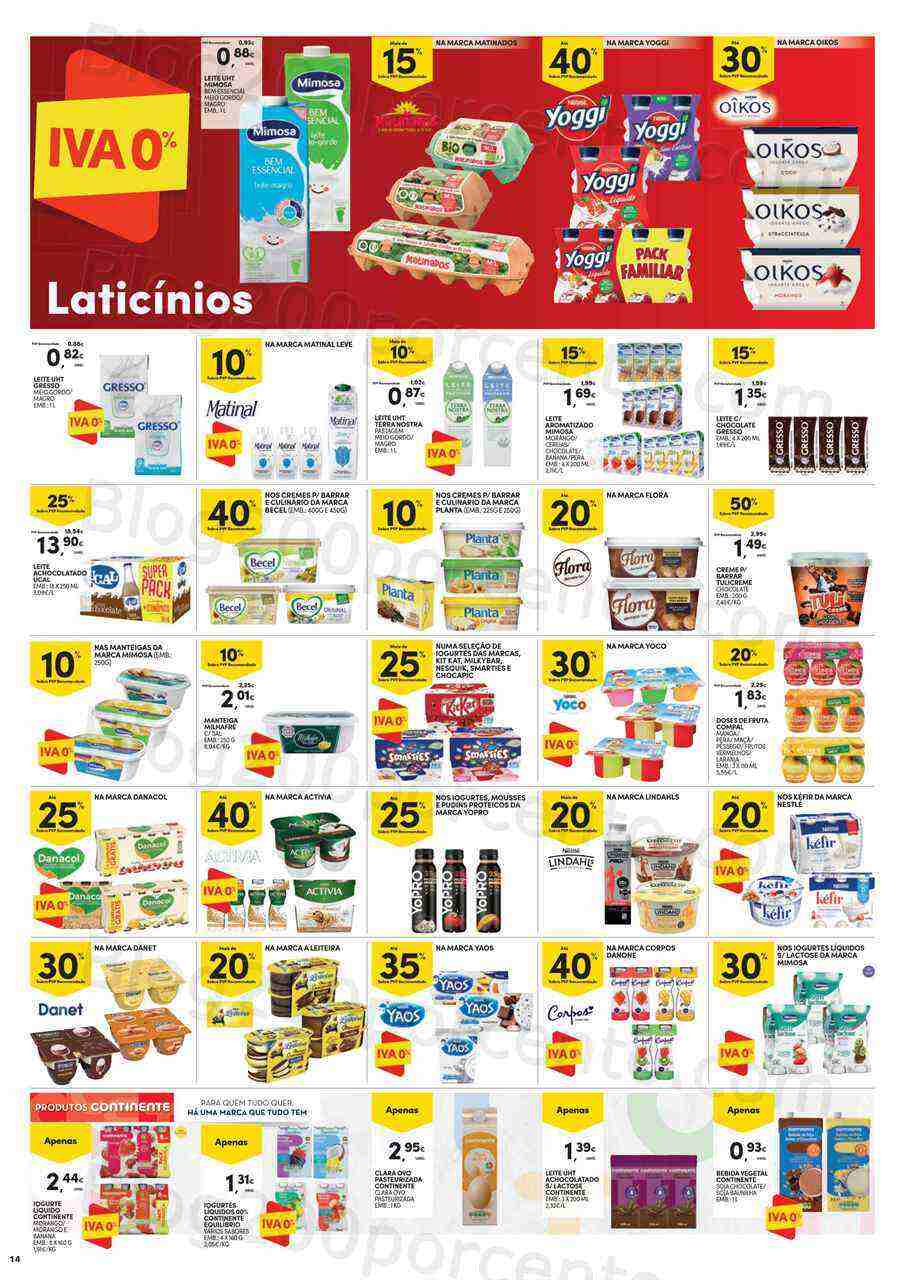 Antevisão Folheto CONTINENTE Promoções de 18 a 24 abril