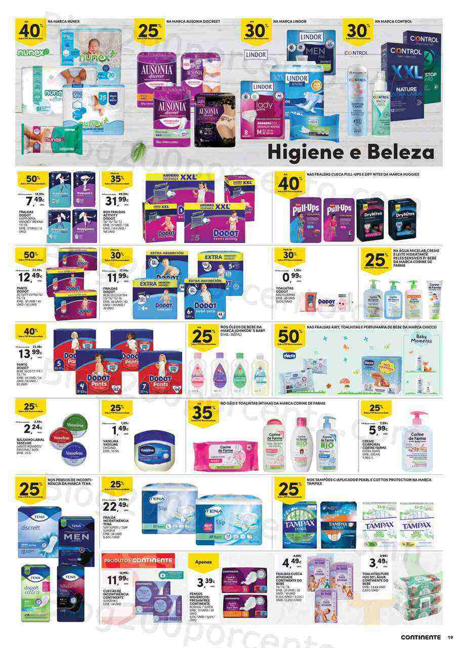 Antevisão Folheto CONTINENTE Promoções de 18 a 24 abril