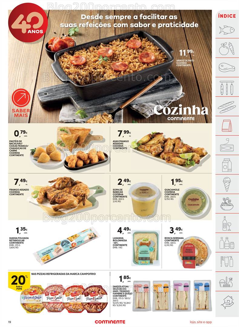 Antevisão Folheto CONTINENTE Promoções de 18 a 24 março