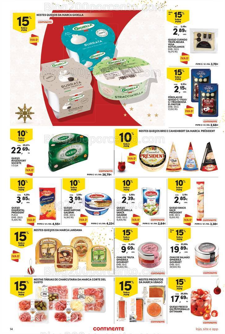 Antevisão Folheto CONTINENTE Promoções de 19 a 25 dezembro