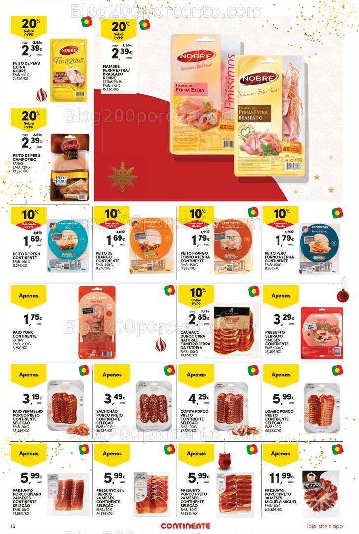 Antevisão Folheto CONTINENTE Promoções de 19 a 25 dezembro