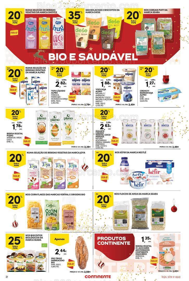 Antevisão Folheto CONTINENTE Promoções de 19 a 25 dezembro