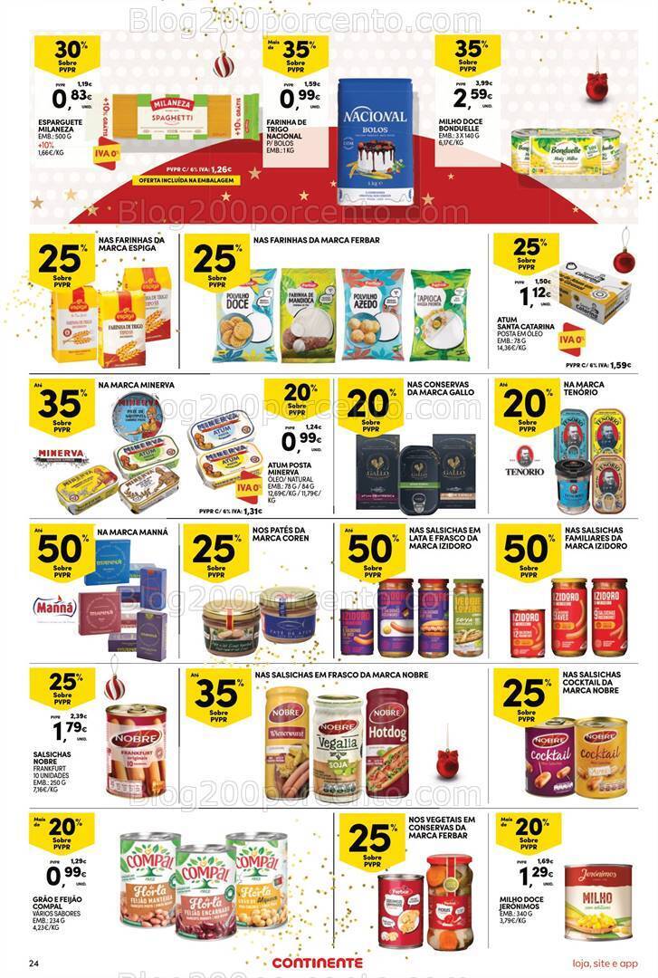 Antevisão Folheto CONTINENTE Promoções de 19 a 25 dezembro