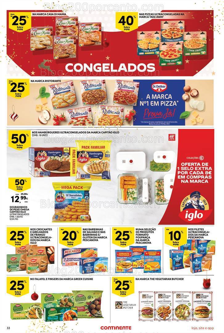 Antevisão Folheto CONTINENTE Promoções de 19 a 25 dezembro