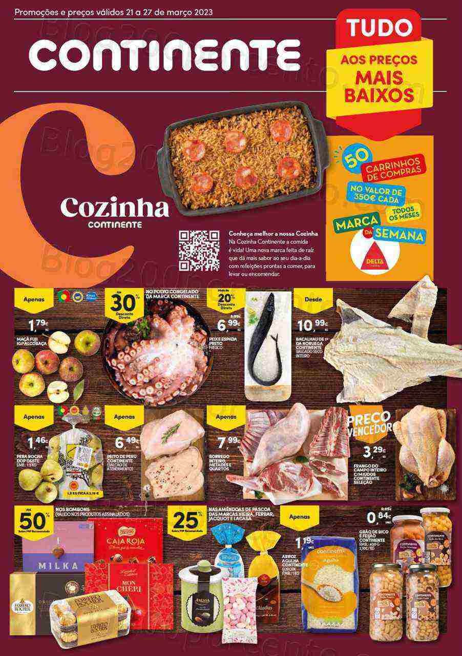 Antevisão Folheto CONTINENTE Modelo - Hiper Promoções de 21 a 27 março