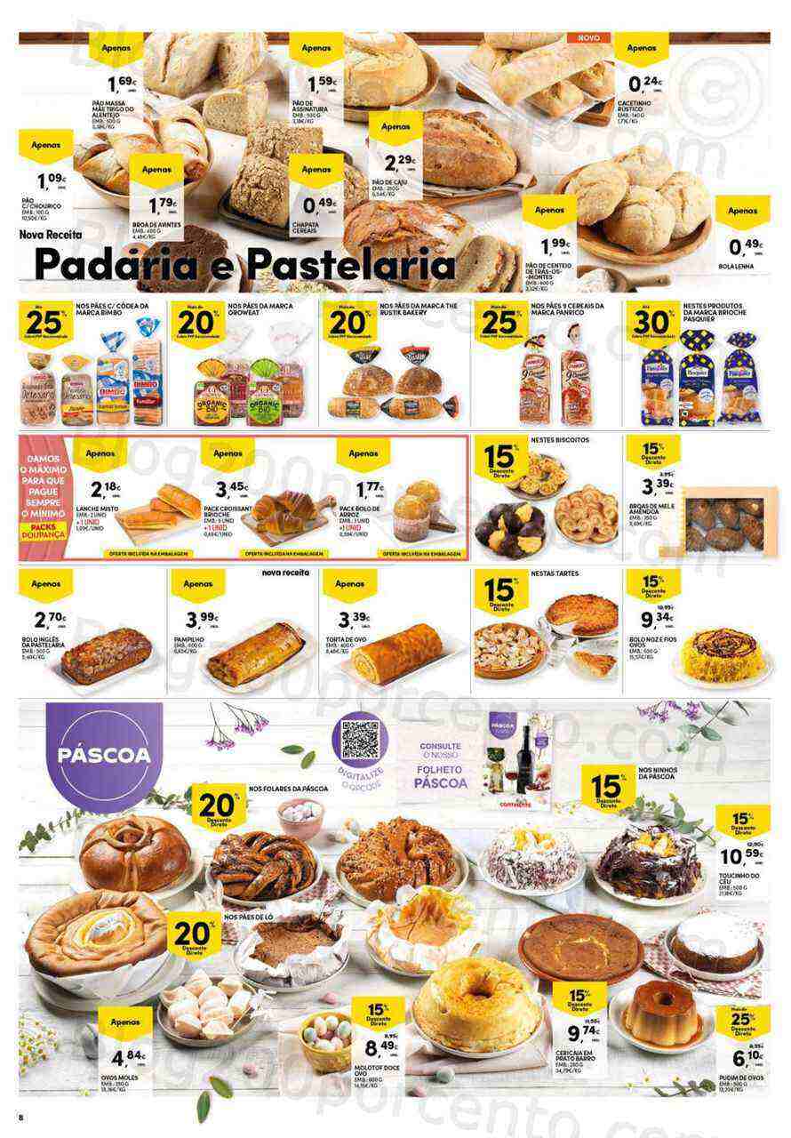 Antevisão Folheto CONTINENTE Promoções de 4 a 10 abril