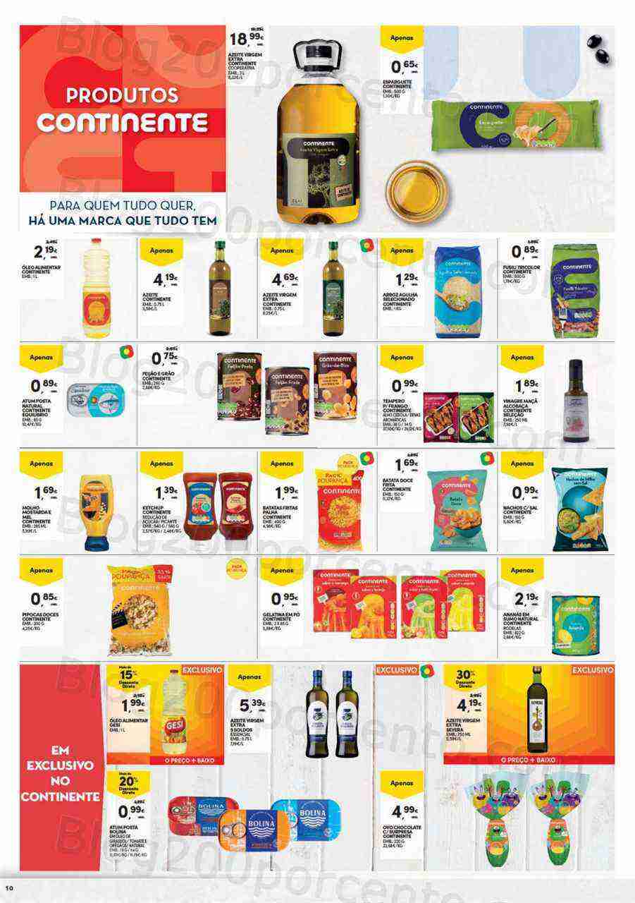 Antevisão Folheto CONTINENTE Modelo - Hiper Promoções de 7 a 13 março