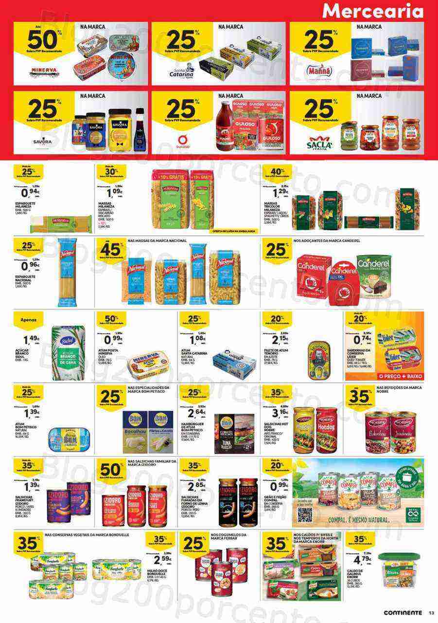 Antevisão Folheto CONTINENTE Modelo - Hiper Promoções de 7 a 13 março