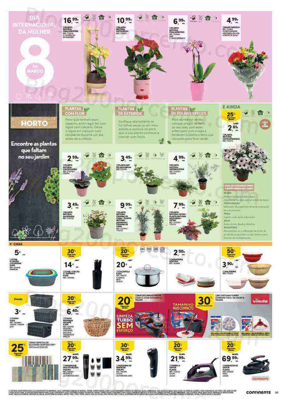 Antevisão Folheto CONTINENTE Modelo - Hiper Promoções de 7 a 13 março
