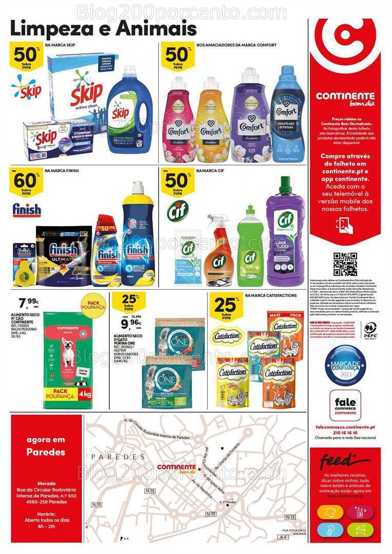 Antevisão Folheto CONTINENTE Abertura Parede Promoções de 31 outubro a 6 novembro