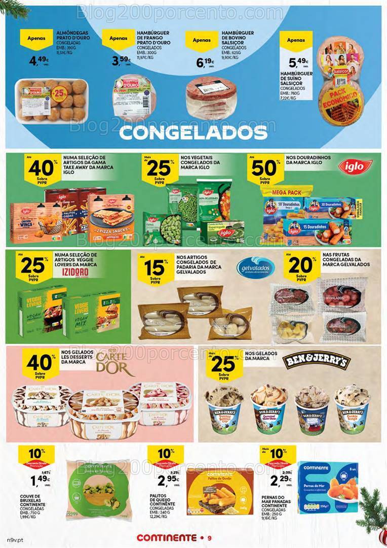 Antevisão Folheto CONTINENTE Açores Promoções 7 a 24 dezembro