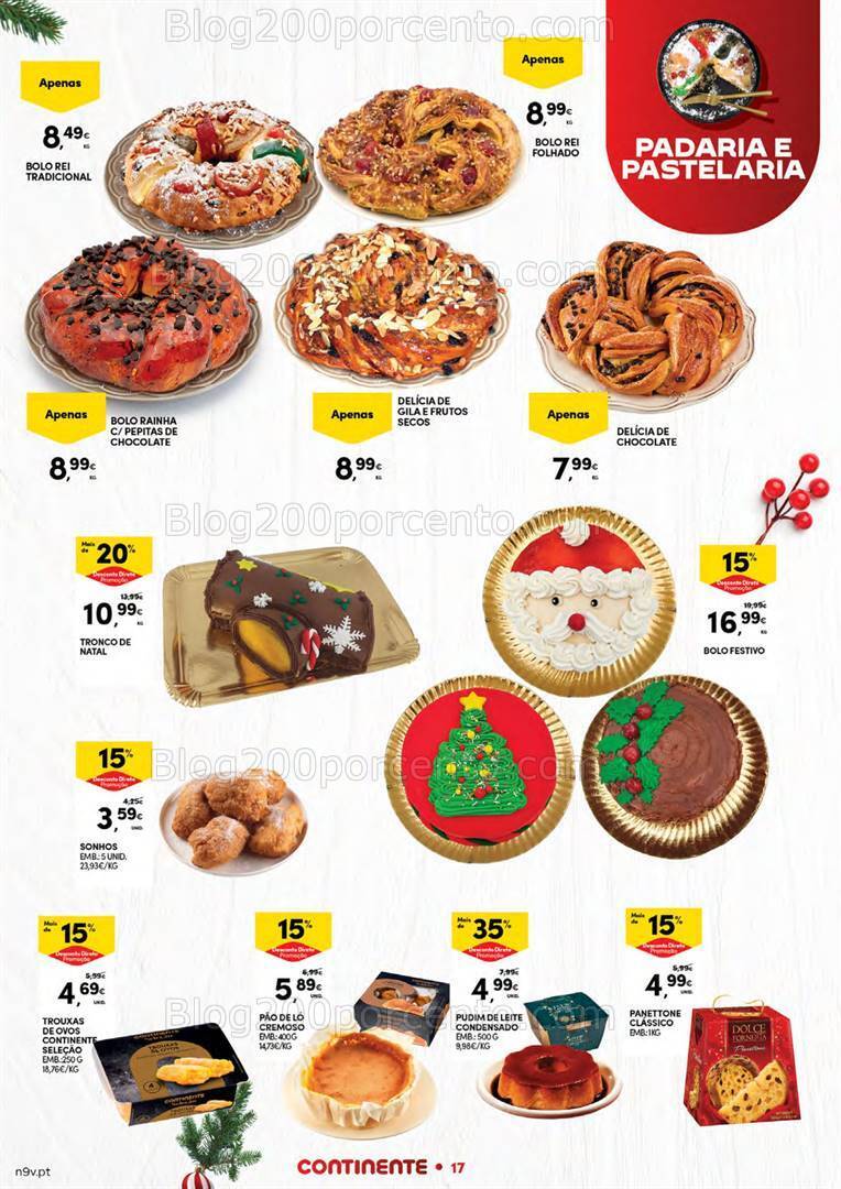 Antevisão Folheto CONTINENTE Açores Promoções 7 a 24 dezembro