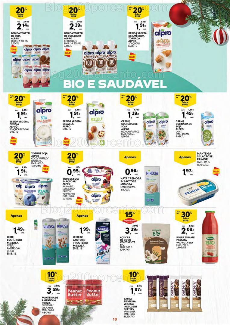 Antevisão Folheto CONTINENTE Açores Promoções 7 a 24 dezembro