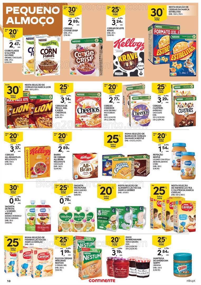 Antevisão Folheto CONTINENTE Açores Promoções de 9 a 22 novembro