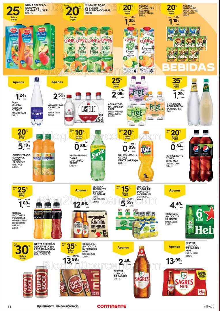 Antevisão Folheto CONTINENTE Açores Promoções de 9 a 22 novembro