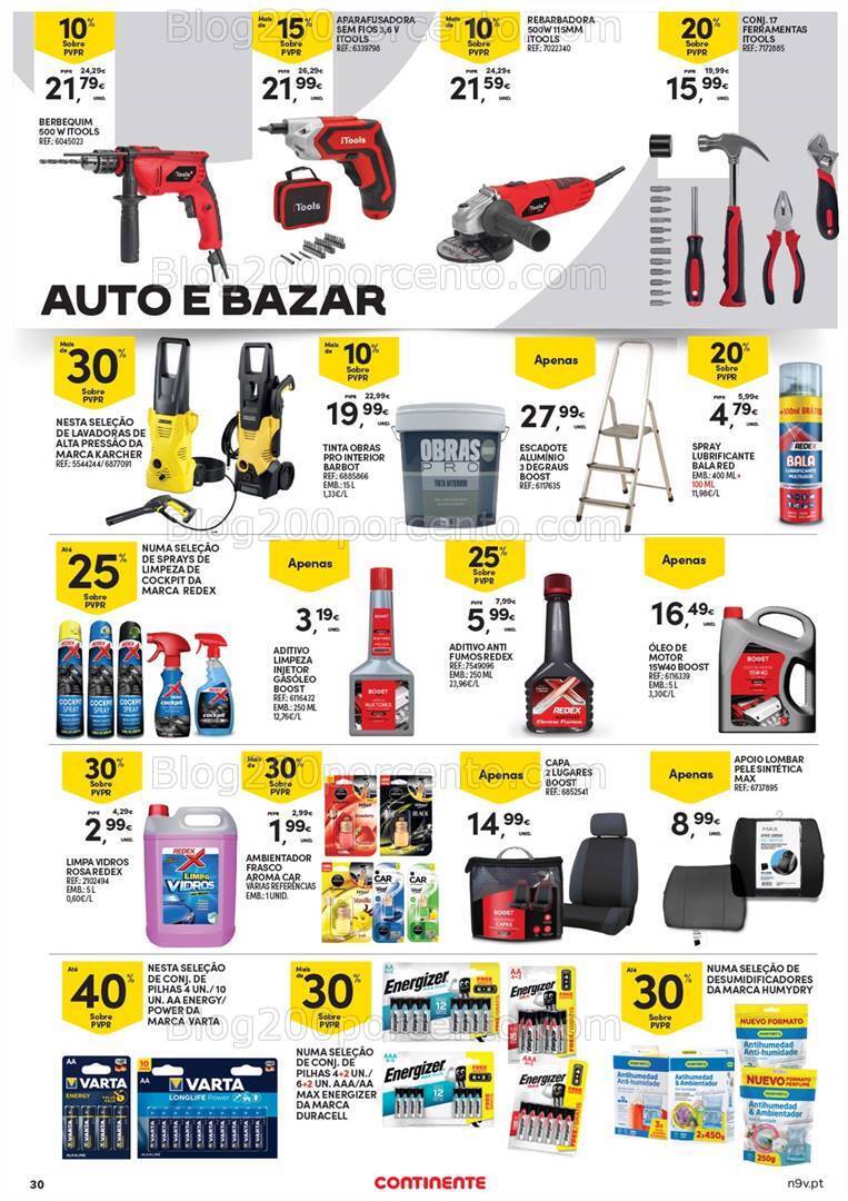 Antevisão Folheto CONTINENTE Açores Promoções de 9 a 22 novembro
