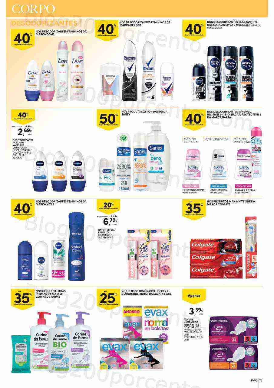 Antevisão Folheto CONTINENTE Beleza Promoções de 25 abril a 7 maio