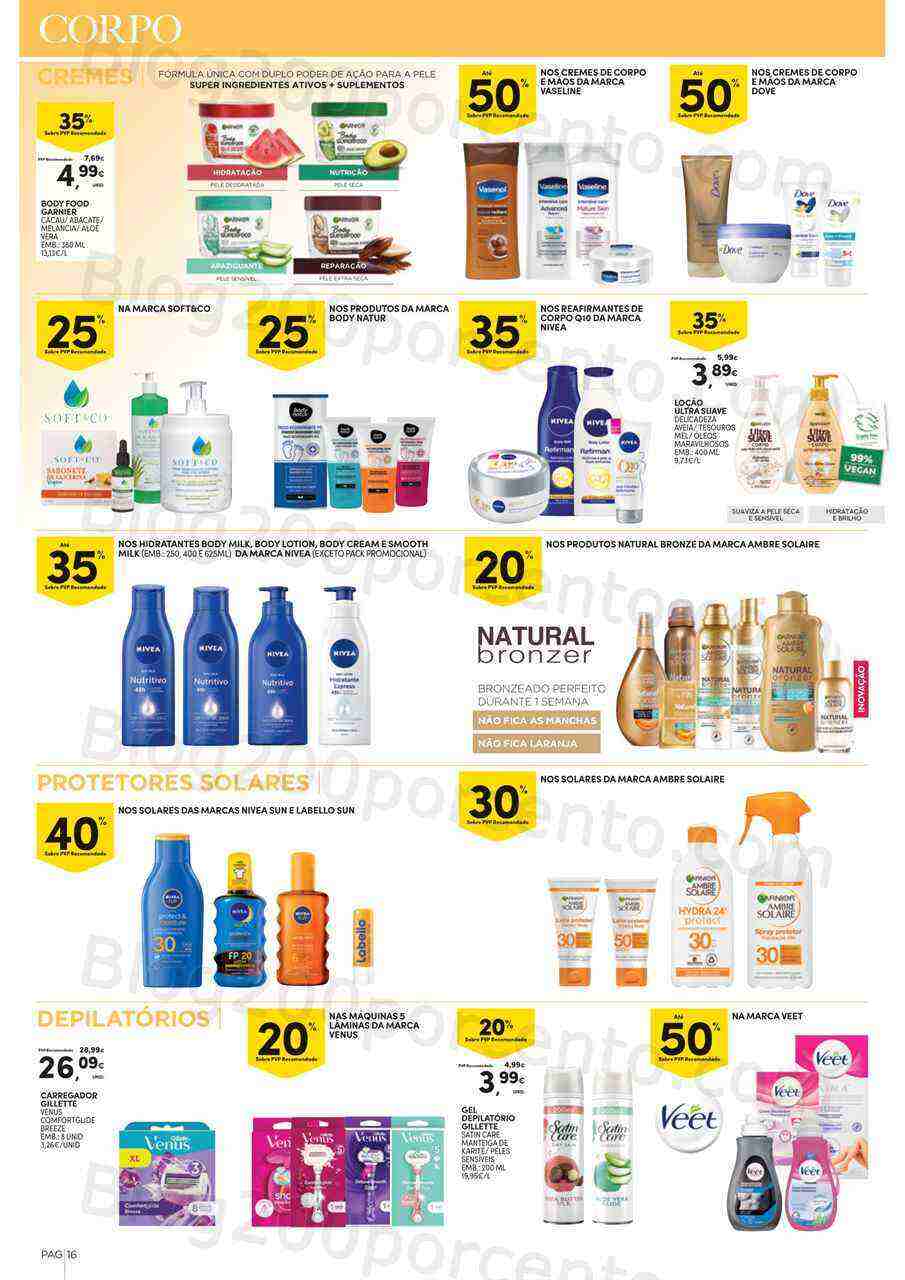 Antevisão Folheto CONTINENTE Beleza Promoções de 25 abril a 7 maio