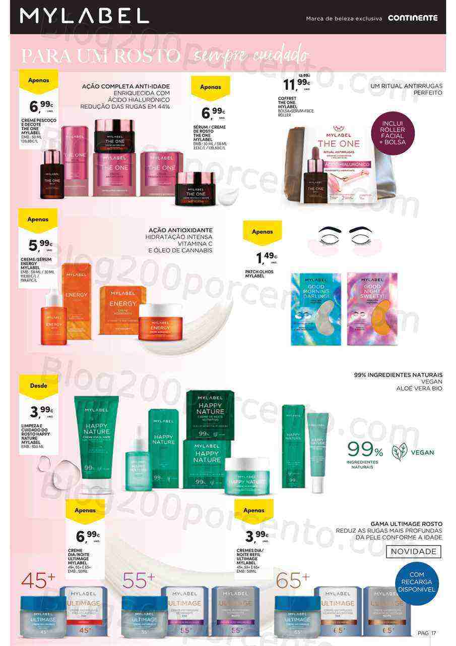 Antevisão Folheto CONTINENTE Beleza Promoções de 25 abril a 7 maio