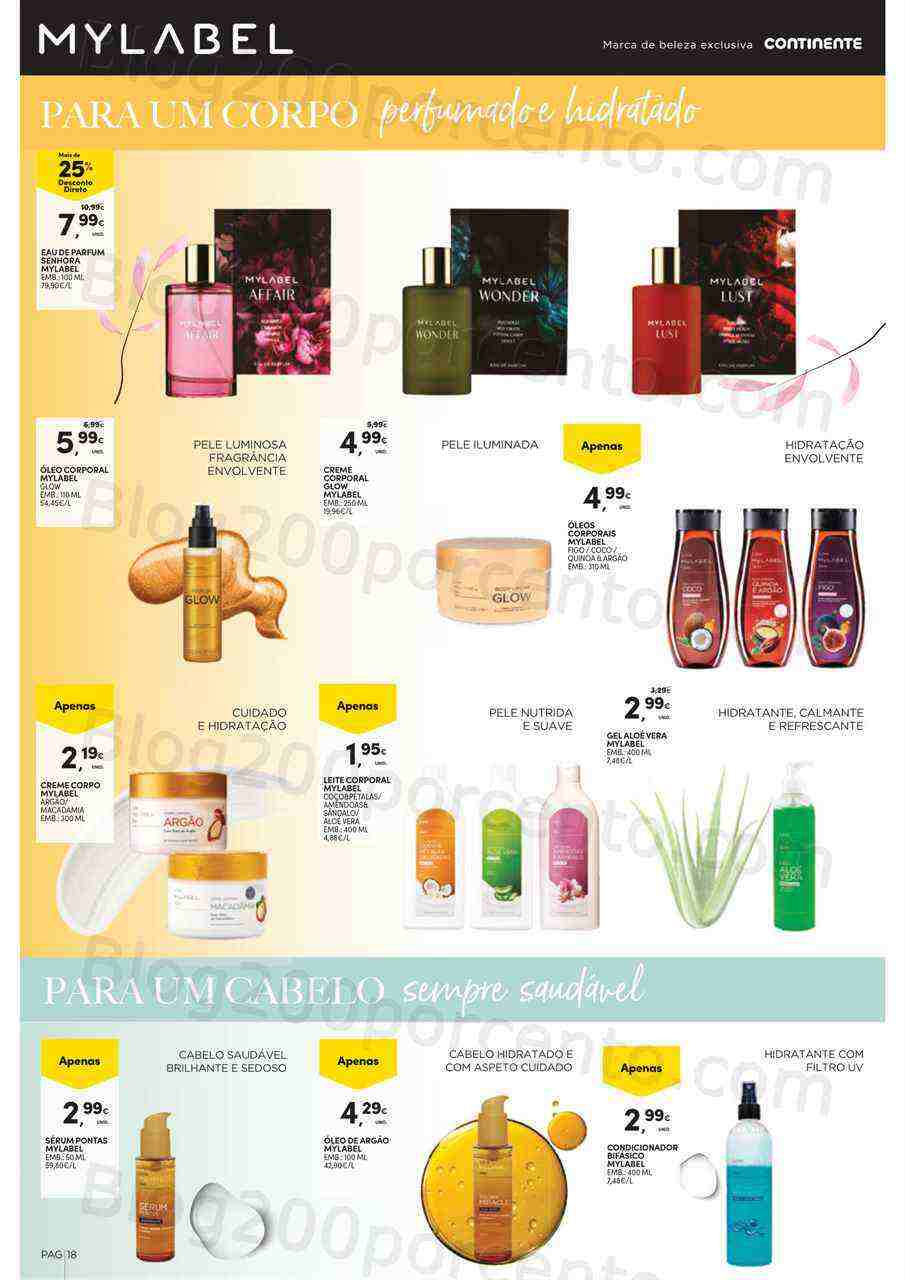 Antevisão Folheto CONTINENTE Beleza Promoções de 25 abril a 7 maio