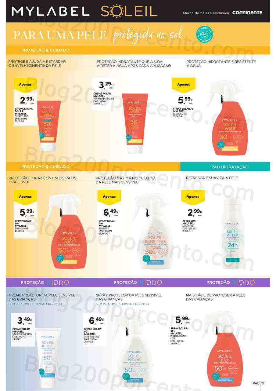 Antevisão Folheto CONTINENTE Beleza Promoções de 25 abril a 7 maio