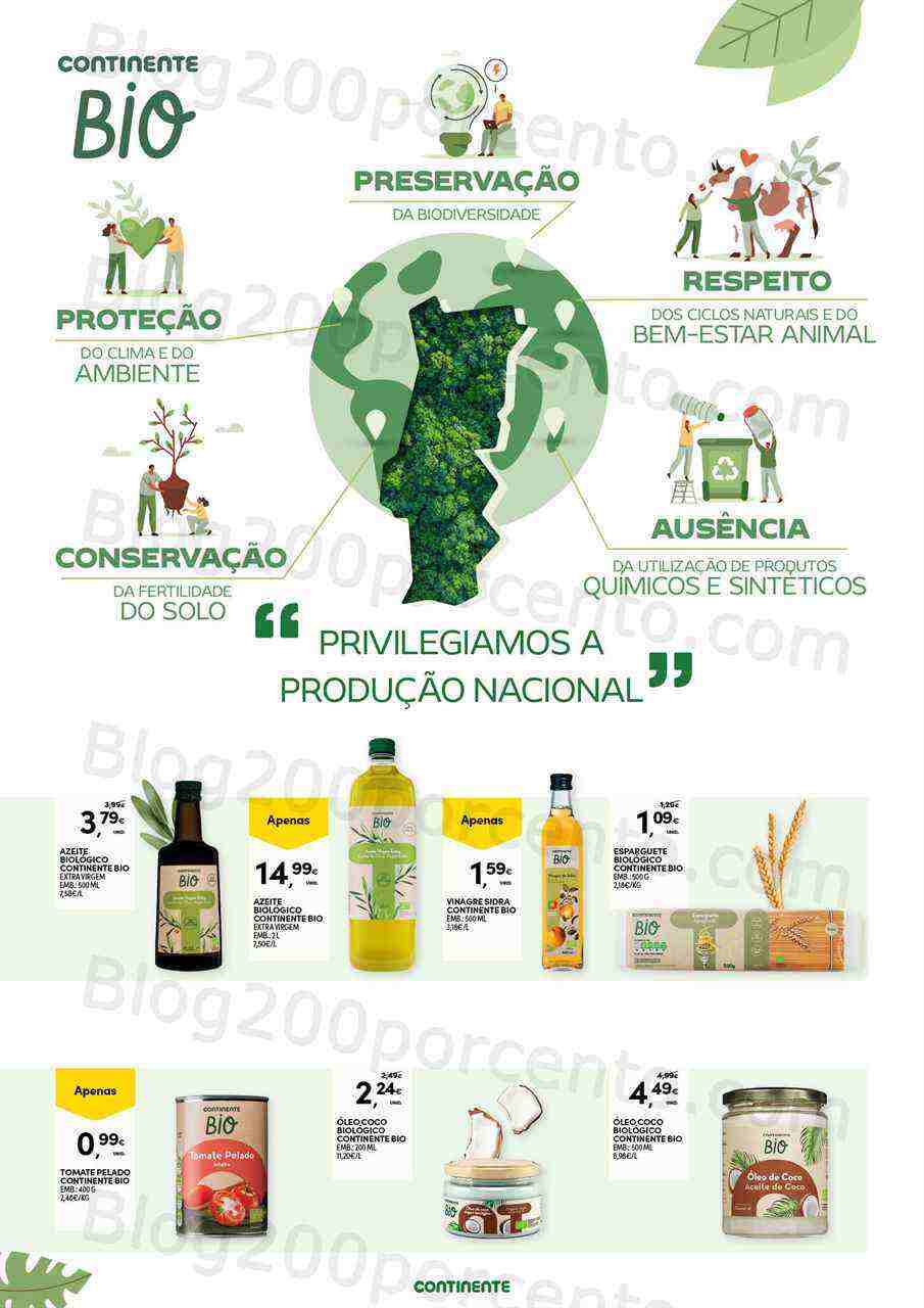 Antevisão Folheto CONTINENTE Bio e Eco Promoções de 14 a 19 março