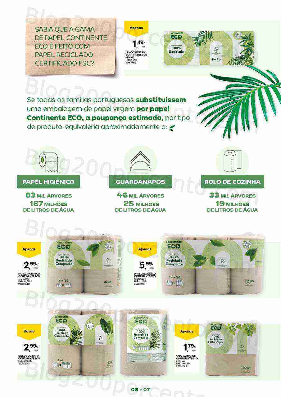 Antevisão Folheto CONTINENTE Bio e Eco Promoções de 14 a 19 março