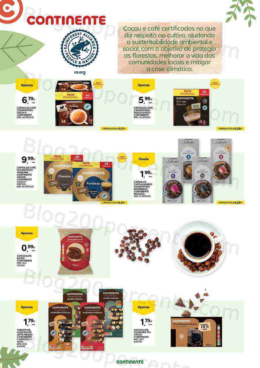 Antevisão Folheto CONTINENTE Bio e Eco Promoções de 14 a 19 março