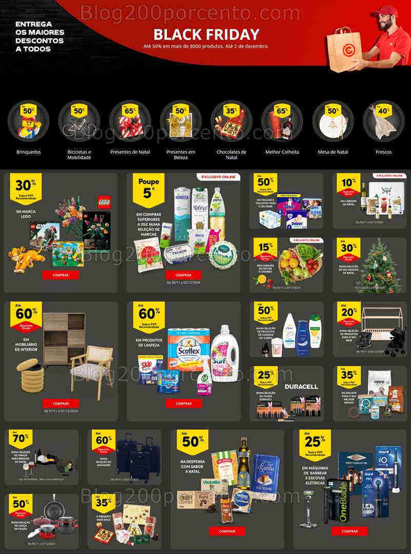 BLACK FRIDAY - Até 60% de desconto CONTINENTE Promoções até 2 dezembro